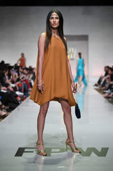 Yasmin Zaman - Mustard Short Dress