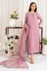 Allure by IH - AIDA - Mauve - Katan Silk - 3 Piece