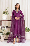 Allure by IH - SHANAYA - Purple - Raw Silk - 3 Piece