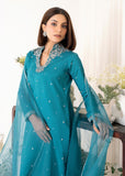 Allure by IH - RAHA - Teal - Raw Silk - 3 Piece