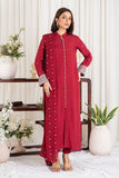 Allure by IH - RIMEL - Red - Raw Silk - 3 Piece