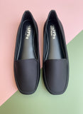 Milli Shoes - Square Toe Black Flat Loafers For Women