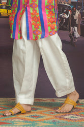 Gulabo - SHALWAR PANT WHITE - White - Irish - 1 Piece