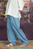 Gulabo - SHALWAR PANT DENIM - Denim Blue - 100% Cotton Denim - 1 Piece