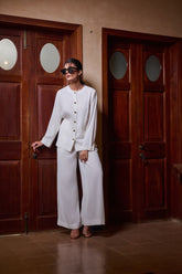 Gulabo - LUMEN SET - Blended Crepe - White - 2 Piece