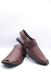 Alifyay - Gogo Dark Brown Peshawari Sandal