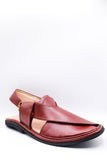 Alifyay - Gogo Maroon Peshawari Sandal