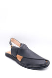 Alifyay - Gogo Matte Black Peshawari Sandal