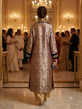 Maheen Khan - Noor-E-Darbar Jacket Maroon 1 Piece