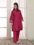Oaks Embroidered Cotton Silk Co-ord set Atishi 2 Piece