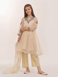 Oaks - Embroidered Suit Pret Masoori Golden - 3 Piece