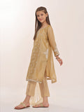 Oaks - Embroidered Suit Pret Zari Golden - 3 Piece