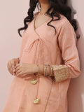Oaks - Fancy Pret Kurti Masoori Peach - 1 Piece