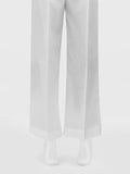 Oaks - Girls' White Dyed Cambric Trouser - 1 Piece