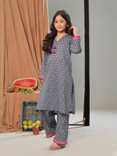 Oaks - Printed Pret Shirt Trouser Dobby Navy Blue - 2 Piece