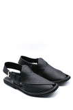 AlifYay Men Gogo Black Peshawri Chappal AY FW14