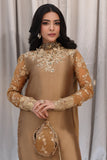 Musferah Saad - Goldess - Tissue Silk & Chiffon - 3 Piece