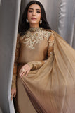 Musferah Saad - Goldess - Tissue Silk & Chiffon - 3 Piece