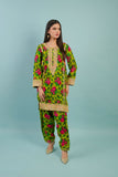 Gul E Noor- Blouche Vol 1 - Green - Acrylic - 2 Piece