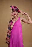 Gulabo - FUCHSIA TUNIC - Crepe - Fuchsia - 1 Piece