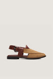 Navado - Gull Khan Contrast Camel & Brown Sandals For Men
