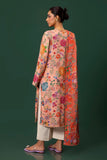 Sana Safinaz - H243-015B-2Bq - Pink - Printed - 2 Piece - Unstitch