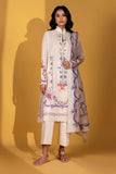Sana Safinaz - H251-005B-3CS - Lawn - 3 Piece - Unstitch