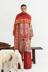 Sana Safinaz - Mahay Winter - 3 Piece - Unstitched - H255-003A-3CY