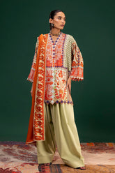 Sana Safinaz - Mahay Winter - 3 Piece - Unstitched - H255-003B-3CY