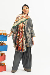 Sana Safinaz - Mahay Winter - 3 Piece - Unstitched - H255-005A-3CQ