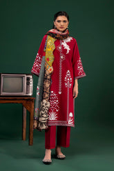 Sana Safinaz - Mahay Winter - 3 Piece - Unstitched - H255-006A-3CQ
