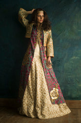 Shamaeel Ansari Sultan's Sapphire Jacket Blue 3 Piece
