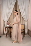 Reema Ahsan - Hannah - Organza & Viscose - Skin - 3 Piece