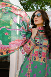 Reema Ahsan - Hurrem - Lawn & Silk - Green - 3 Piece