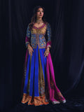 Sanam Chaudhri ALWAN Gharara Blue 2 Piece