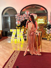 Syah - Crushed Sleeveless Dress - Gold - Masuri - 1 Piece