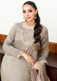 Allure By Ih - Ruth Raw Silk Suit For Women - Grey - 3 Piece