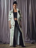 Sanam Chaudhri Azzu Jacket powder blue 1 Piece