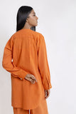 Shehrnaz - SHK-1401 - Saffron - Irish linen - 2 Piece