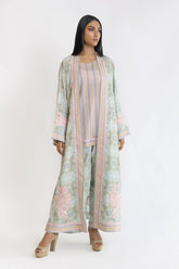 Shehrnaz - SHK-1406 - Off-white - Georgette - 2 Piece