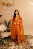 Allure by Ih - CYRA - BURNT ORANGE - Katan Silk - 3 Piece