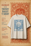 Gulabo Pehchaan T-Shirt Blue 1 Piece