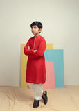 Kidoz Kloset - Red Magic Kurta Pajama For Boy