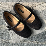 JootiShooti - Noir Boucle Mary Jane