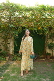 Ombrella - Sage citrus Lawn Kaftan For Women - 1 Piece