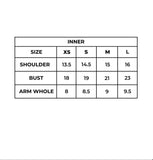 Adwears - Inner - Black - 1 Piece