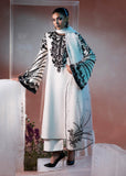 Shahid Chuhan - Ivory Eclipse Silk Suit For Women - Ivory