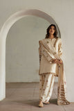 Pinktree - Ivory Baagh - Pure Silk - 3 Piece