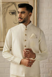 Deepak Perwani - Jkt1458 & Kas899 - Off-White - 3 Piece