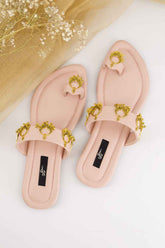 JootiShooti - Nauratan Pink Kolhapuri For Women